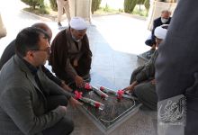 گزارش تصویری مراسم گلباران و عطر افشاني گلزار مطهر شهدا 